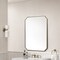 James Martin Vanities Rohe 30in Octagon Mirror, Champagne Brass 715-MO30-CB - alternate 2